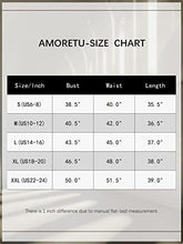 Load image into Gallery viewer, Amoretu Women's Fall Tie Waist Long Sleeve Dresses Tunic Shirt Dress, Orange XXL