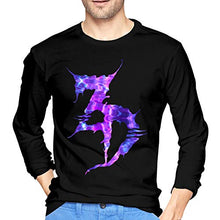 Load image into Gallery viewer, CONNORHODGSON Zeds Dead Men's Fashionable Long Sleeves Shirt Black
