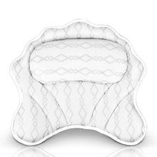 Load image into Gallery viewer, Luxury Bath Pillow Bathtub Pillow - Bath Tub Cushion for Head, Neck, Shoulder and Back Support, Hot Tub Head Rest Bath Accessories for Women & Men, Relaxation Spa Gifts Home and Travel