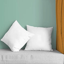 Load image into Gallery viewer, Acanva Throw Pillow Inserts, Euro Sham Form Stuffer with Premium Polyester Micro Fiber, Decorative for Bed, Couch and Sofa, White, 4 Count, 16 in-4 P
