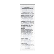 Load image into Gallery viewer, Neutrogena Rapid Wrinkle Repair Anti-Wrinkle Retinol Serum with Hyaluronic Acid & Glycerin - Anti-Aging Facial Serum for Wrinkles & Dark Circles, 1 fl. oz