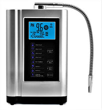 Load image into Gallery viewer, Alkaline Water Ionizer, Up to -500mV ORP, PH 3.5-10.5 Water Purifier Machine, Home Alkaline Water Filter with 7 Water Settings, 6000 Liters Per Filter,Auto-Cleaning,Intelligent Voice (Silver)