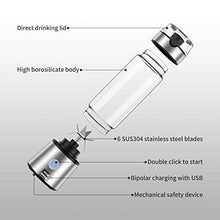 Load image into Gallery viewer, Portable Blender, Ayyie Personal Size Blender, Smoothie Blender USB Rechargeable Shakes and Smoothies Juicer Cup, with 4000mAh USB Batteries, BPA Free, Protein Juice Blender Mixer(SXB01)