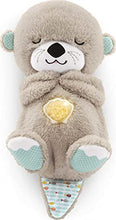 Load image into Gallery viewer, Fisher-Price Soothe 'n Snuggle Otter, Portable Plush Soother with Music, Sounds, Lights and Breathing Motion, Multi