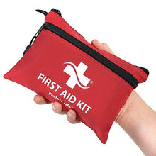 Load image into Gallery viewer, First Aid Kit - 100 Piece - Small First Aid Kit for Camping, Hiking, Backpacking, Travel, Vehicle, Outdoors - Emergency & Medical Supplies