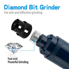 Load image into Gallery viewer, Casfuy Dog Nail Grinder Upgraded - Professional 2-Speed Electric Rechargeable Pet Nail Trimmer Painless Paws Grooming & Smoothing for Small Medium Large Dogs & Cats (Dark Blue)