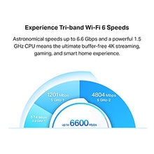 Load image into Gallery viewer, TP-Link AX6600 Deco Tri-Band WiFi 6 Mesh System(Deco X90) - Covers up to 6000 Sq.Ft, Replaces Routers and Extenders, AI-Driven and Smart Antennas, 2-Pack