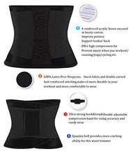 Load image into Gallery viewer, VENUZOR Waist Trainer Belt for Women - Waist Cincher Trimmer - Slimming Body Shaper Belt - Sport Girdle Belt (UP Graded) (Z1-Black, S)