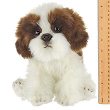 Load image into Gallery viewer, Bearington Bentley Plush Shih Tzu Dog Stuffed Animal, 13 Inch