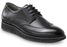 Load image into Gallery viewer, SR Max Durham, Men's, Black, Wingtip Dress Style Soft Toe Slip Resistant Work Shoe (7.0 M)