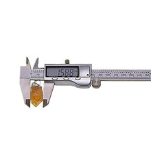 Load image into Gallery viewer, Natural Healing Crystal Yellow Citrine Rough Stone Pendant Necklace, Yellow Gold Tone