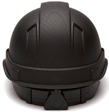 Load image into Gallery viewer, PYRAMEX Ridgeline Cap Style Hard Hat, Vented, 4-Point Ratchet Suspension, Black Graphite Pattern
