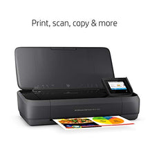 Load image into Gallery viewer, HP OfficeJet 250 All-in-One Portable Printer with Wireless & Mobile Printing, Works with Alexa (CZ992A), Black, Normal
