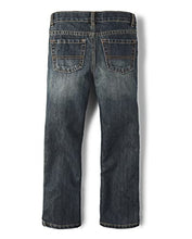 Load image into Gallery viewer, The Children's Place Boys Basic Bootcut Jeans,Dustbowl Wash Single,6