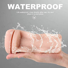 Load image into Gallery viewer, Male Masturbators Cup Vibration,Male Sex Toys Crystal Masturbator Stroker Transparent Sex Sleeve Pocket Pussy Adult Sex Toys for Male Masturbation