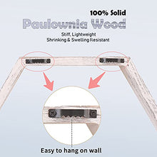 Load image into Gallery viewer, WONFUlity Floating Shelves Wall Mounted Set of 3 Rustic Hexagonal White Shelves, Wood Farmhouse Storage Honeycomb White Wall Shelf, Hexagon Wall Shelf for Living Room, Office, Screws&Anchors Included