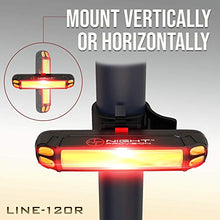 Load image into Gallery viewer, Night Provision Bike Lights Front & Back USB Rechargeable LED Headlight Rear Tail Light Flasher Set Best for Road Mountain Bicycle