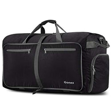 Load image into Gallery viewer, Gonex 100L Packable Travel Duffle Bag, Extra Large Luggage Duffel (Black)