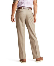 Load image into Gallery viewer, Dockers Men's Relaxed Fit Signature Khaki Lux Cotton Stretch Pants - Pleated, Timber Wolf, 42 32