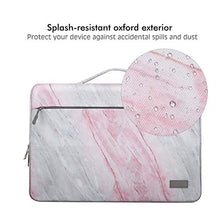 Load image into Gallery viewer, MoKo 15.6 Inch Laptop Sleeve Case Fits 2019 MacBook Pro 16 inch, MacBook Pro 15.4", Surface Book 15 inch, Ultrabook Notebook Carrying Bag for 15.6" Dell HP Acer Chromebook, Pink Gray Marble