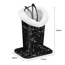 Load image into Gallery viewer, Fintie Plush Lined Eyeglasses Holder with Magnetic Base- PU Leather Glasses Stand Case (ZA-Constellation)