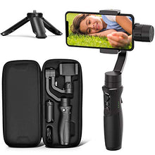 Load image into Gallery viewer, 3-Axis Handheld Smartphone Gimbal Stabilizer for iPhone X XR XS Vlog Youtuber Live Video Record with Sport Inception Mode Face Object Tracking Motion Time-Lapse - Hohem Isteady Mobile Plus
