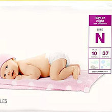 Load image into Gallery viewer, Up and Up Newborn Size Day or Night Diapers - Leak Protection - Up to 10 Pounds - Soft and Breathable - Wetness Indicator - 2 Designs Per Pack,White,NB