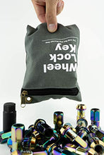 Load image into Gallery viewer, Wheel Lock Key Storage Bag - Easily and Safely Keep Your (Wheel Locks, Locking Wheel Lug Nuts, Wheel Lug Nut Key, Spare Wheel Lug Nuts, Wheel Lock Key) in One Place (2 Pack)
