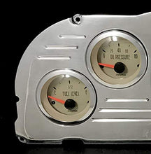 Load image into Gallery viewer, 1960 1961 1962 1963 Chevy Truck 6 Gauge GPS Dash Cluster Panel Set Tan