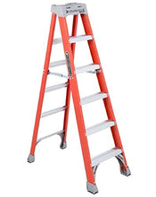 Load image into Gallery viewer, Louisville 6' Fiberglass Step Ladder