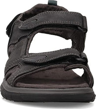 Load image into Gallery viewer, Dockers Mens Spencer SupremeFlex Outdoor Sandal, Black, 12 M
