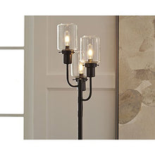 Load image into Gallery viewer, Signature Design by Ashley - Jaak Floor Lamp - Urban Industrial - Bronze Finish
