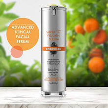Load image into Gallery viewer, Energize Vitamin C Serum for Face & Eyes - Clinical Strength Collagen Booster with Triple Vitamin C - Dermatologist Developed Skin Care For Anti-aging, Fades Dark Spots and Repairs Sun Damage 1oz