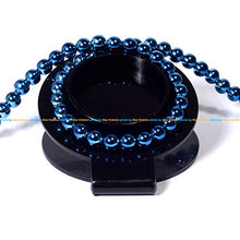 Load image into Gallery viewer, Hematite Natural Stone Faceted Round Loose Beads Semi Gemstone Healing Power Energy Stone for Jewelry Making DIY Necklace Bracelet Making Strand 15.5" (AAAAA-Blue Hematite, 10mm)