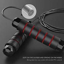 Load image into Gallery viewer, FITFORT Jump Rope, Tangle-Free Rapid Speed Jumping Rope Cable with Ball Bearings for Women, Men, and Kids, Adjustable Steel Jump Rope Workout with Foam Handles for Fitness, Home Exercise & Slim Body