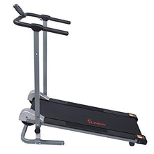 Load image into Gallery viewer, Sunny Health & Fitness SF-T1407M Manual Walking Treadmill, Gray