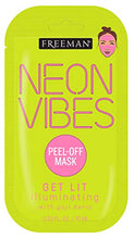 Load image into Gallery viewer, Freeman Neon Mask Collection (Pack of 6) + Bonus Brush Clay Mask Oil Absorbing Clean Pores Peel-off Mask