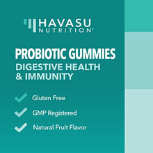 Load image into Gallery viewer, Probiotic Gummies for Digestive Support and Gut Health with 1 Billion CFU of Shelf Stable Microorganisms