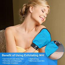 Load image into Gallery viewer, 2022 Upgrade Exfoliating Glove Mitt, Exfoliating Body Scrubber for Shower Bath, Moroccan Body Scrub Gloves for Dead Skin Remover, Korean Exfoliate Mitts Body Exfoliator Sponge Loofah For Women Men