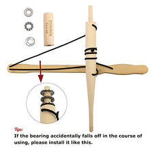 Load image into Gallery viewer, PSKOOK Bow Drill Kit Fire Starter Primitive Wood Survival Practice Friction Fire Tool Scout Outdoor Activity Kits for Teaching Outward Bound Training (Generation 1)