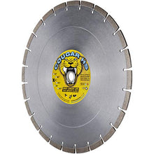 Load image into Gallery viewer, Delta Diamond Cougar HS 14-Inch Concrete Saw Diamond Blade, Segmented, Premium, General Purpose Cutting Masonry, Pavers, Brick, Block & Similar