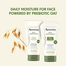 Load image into Gallery viewer, Aveeno Daily Moisturizing Fragrance-Free Face & Neck Cream, Oat Facial Moisturizer for Dry Skin, 5 oz, & Aveeno Daily Moisturizing Body Lotion with Soothing Oat, 2.5 oz, Two Pack