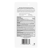 Load image into Gallery viewer, Neutrogena Wet Skin Kids Water Resistant Sunscreen Stick, Kids Sunscreen for Face and Body, Broad Spectrum SPF 70 UVA/UVB Sun Protection, Oil-Free & Hypoallergenic, 0.47 oz