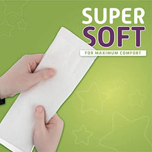 Load image into Gallery viewer, Dimples Booster Pads, Baby Diaper Doubler with Adhesive - 1 Size Fits All Diapers - Boosts Diaper Absorbency - No More leaks 90 Count (with Adhesive for Secure Fit)