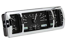 Load image into Gallery viewer, Dakota Digital VHX-40C-PU-K-W Compatible with 1940-46 Chevy Pickup Truck VHX Analog Gauge Instrument System Black Alloy White Backlighting