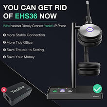 Load image into Gallery viewer, Yealink WH62 Wireless Headset with Microphone for PC Computer Laptop Teams Certified Headset for Office IP VoIP Phones DECT Headset SIP Phone for UC Communication