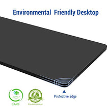 Load image into Gallery viewer, Flexispot Standing Desk 48 x 30 Inches Height Adjustable Desk Electric Sit Stand Desk Home Office Desks Whole-Piece Desk Board (Black Frame + 48 in Blacktop)