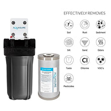 Load image into Gallery viewer, Aquasure Whole House Water Filtration Bundle w/Water Softener, 75 GPD RO System & Triple Purpose Sediment/GAC/Zinc Pre-Filter (48,000 Grains)