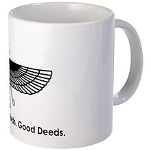 Load image into Gallery viewer, CafePress Farvahar Design II: Good Thoughts, Words, Deeds Mu Unique Coffee Mug, Coffee Cup