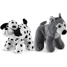 Load image into Gallery viewer, Bedwina Plush Puppy Dogs - (Pack of 12) 6 Inches Tall Stuffed Animals Bulk Assorted Puppies and Cute Stuffed Plushed Dog Puppies Assortment, Stocking Stuffers